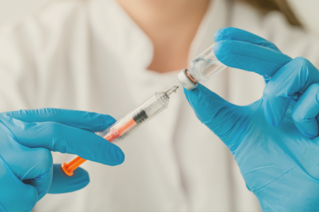 Shoulder and Elbow Injections Benefits Doctor preparing steroid injection